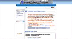 Desktop Screenshot of math.univ-ovidius.ro