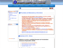 Tablet Screenshot of math.univ-ovidius.ro